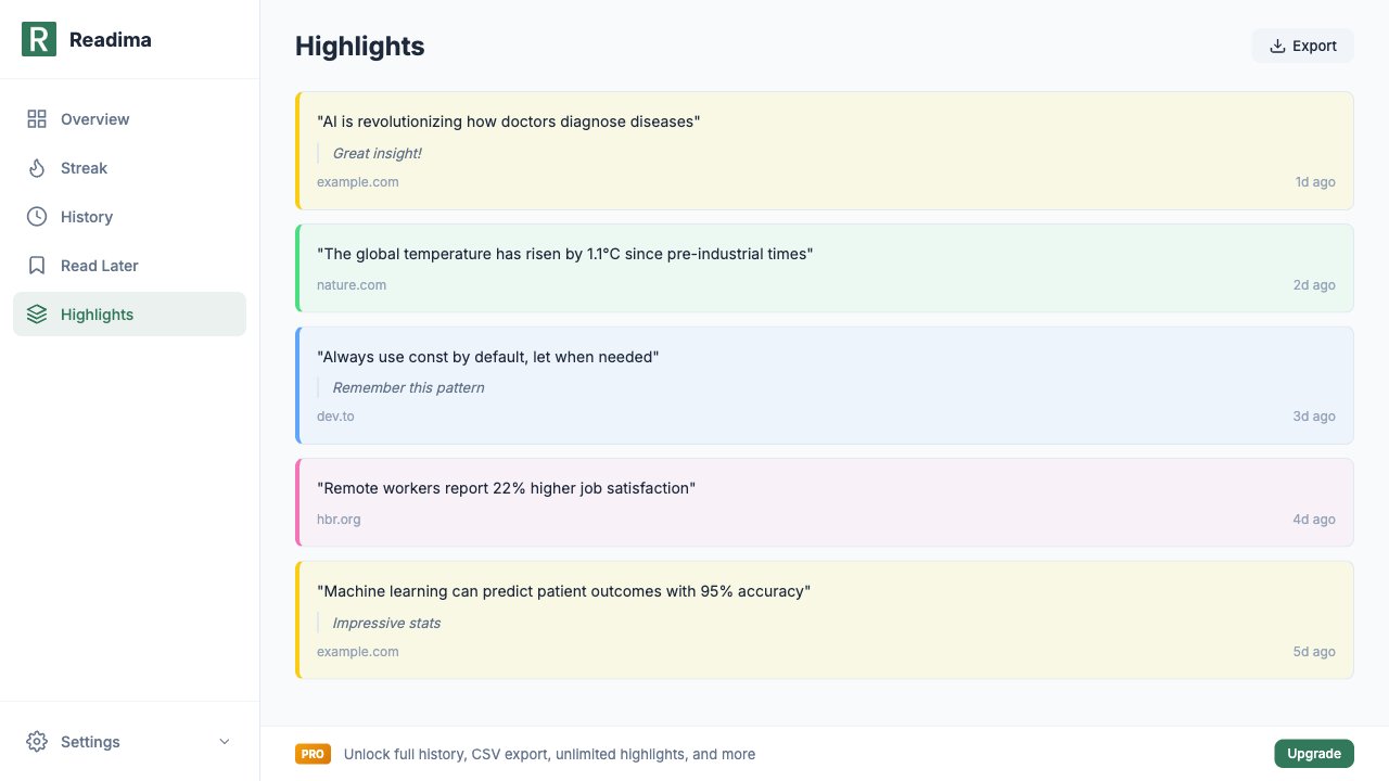 Highlight and Annotate Articles: Smart Note-Taking for Everything You Read